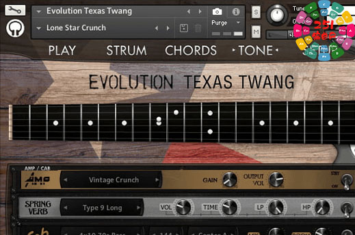 乡村吉他 Orange Tree Samples Evolution Texas Twang