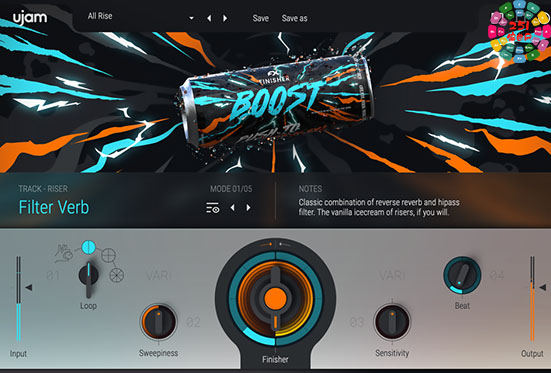 音色过渡和张力效果器 UJAM Finisher BOOST v1.4.0 R2R Win