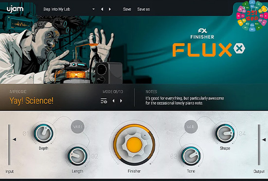 多功能创意效果器 UJAM Finisher FLUXX v1.4.0 R2R Win