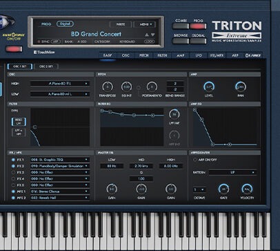 合成器 KORG TRITON Extreme v1.1.1 R2R