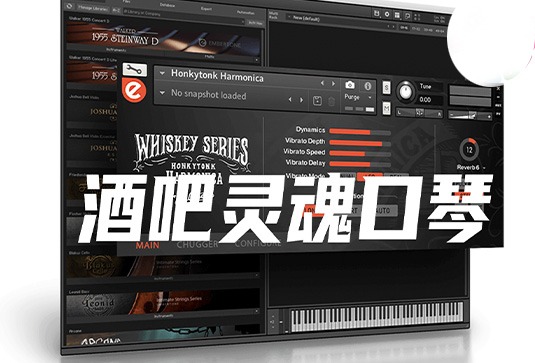 酒吧灵魂蓝调口琴 Embertone Honkytonk Harmonica