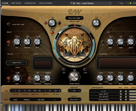 好莱坞摇滚鼓 吉他 贝斯音色 East West Ministry of Rock 1