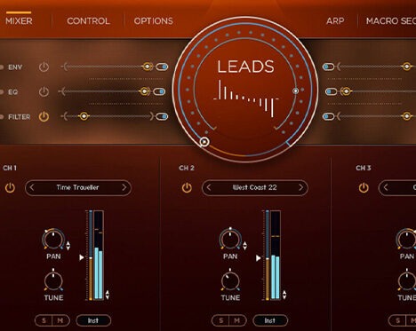 合成器主线音色 Heavyocity Mosaic Leads