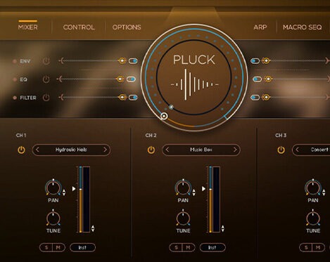 电影配乐合成器 Heavyocity Mosaic Pluck