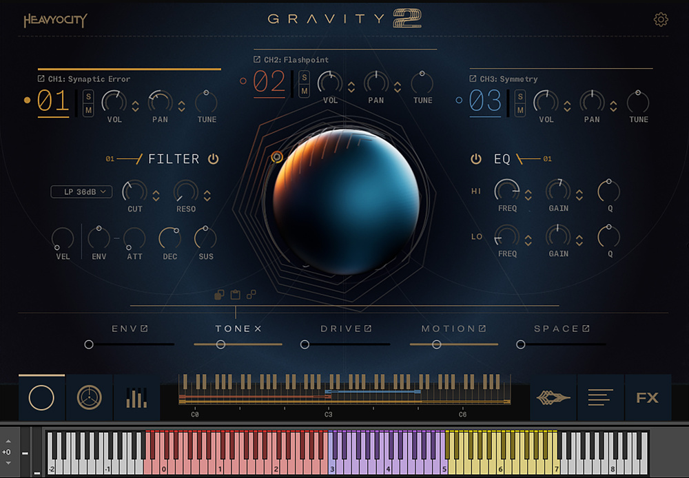 影视节奏氛围音色库 Heavyocity Gravity 2
