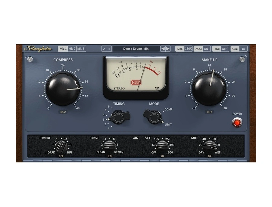 可变电子管压缩器 Klanghelm MJUC variable-tube compressor v1.7.2