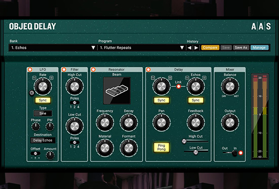 AAS Modeling Collection 延迟效果器 Applied Acoustics Systems Objeq Delay
