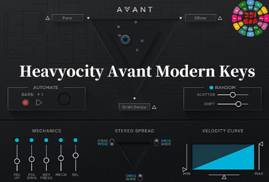 混合电钢琴 Heavyocity Avant Modern Keys