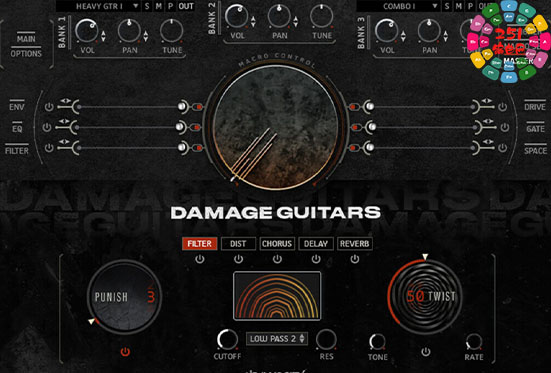 电影电吉他 Heavyocity Damage Guitars