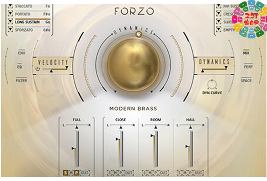 现代铜管乐音源 Heavyocity FORZO Modern Brass