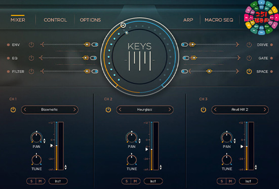 配乐键盘合成音源 Heavyocity Mosaic Keys