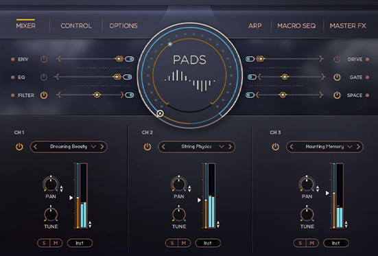 氛围铺垫音色 Heavyocity Mosaic Pads
