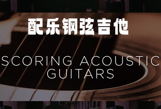 配乐钢弦吉他 Heavyocity Scoring Acoustic Guitars