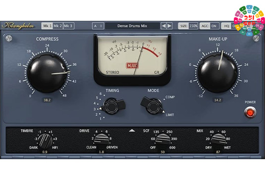 可变电子管压缩器 Klanghelm MJUC variable-tube compressor v1.7.2