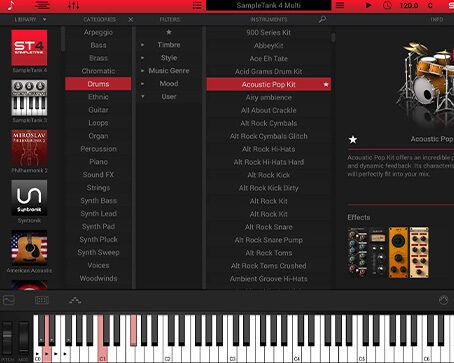 采样坦克 4采样器 IK Multimedia SampleTank 4 v4.1.4