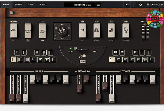 虚拟风琴音源插件 IK Multimedia Hammond B-3X v1.3.4
