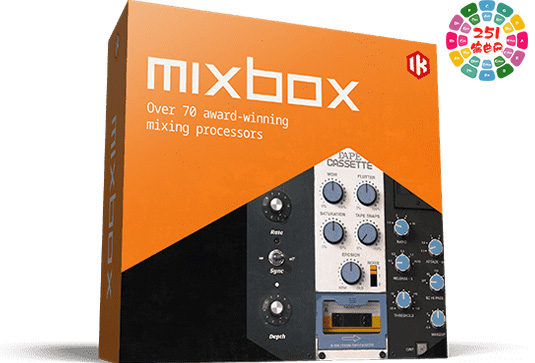 虚拟通道条混音插件 IK Multimedia MixBox v1.5.0 Win Mac