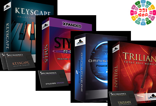 四巨头4套合集 Spectrasonics v2024（包含Omnisphere 2 keyscape Trilian Stylus RMX）
