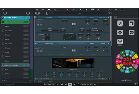 现场表演系统软件 Steinberg VST Live Pro v1.4.0 VR