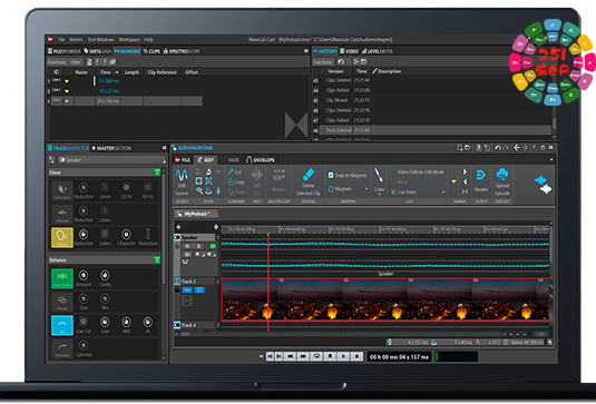 播客音频编辑软件 Steinberg WaveLab Cast v2.0.30 VR