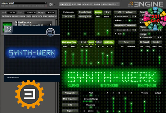 电子音乐终极音色库 Best Service Synth Werk (Engine 2)