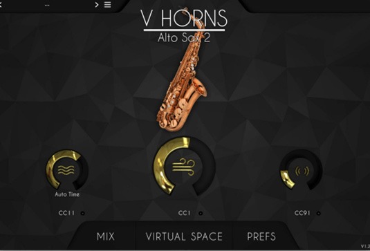 中音萨克斯管 Acousticsamples VHorns Alto Saxophones v1.3.0 For UVI Falcon