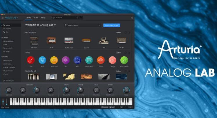模拟键盘合成器 Arturia Analog Lab V Pro v5.10.2