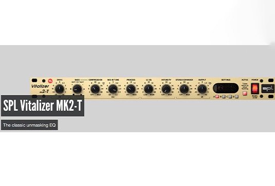 消除掩码均衡器 Plugin Alliance SPL Vitalizer MK2-T v1.18.1 Win-BUBBiX