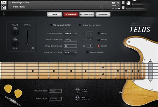电吉他 Impact Soundworks Shreddage 3 Telos