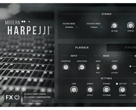现代竖琴音源 Impact Soundworks Modern Harpejji