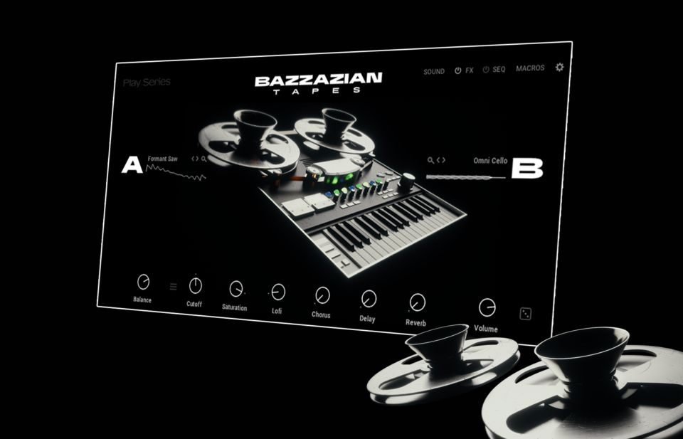 嘻哈综合音色 Native Instruments Play Series Bazzazian Tapes 2.0