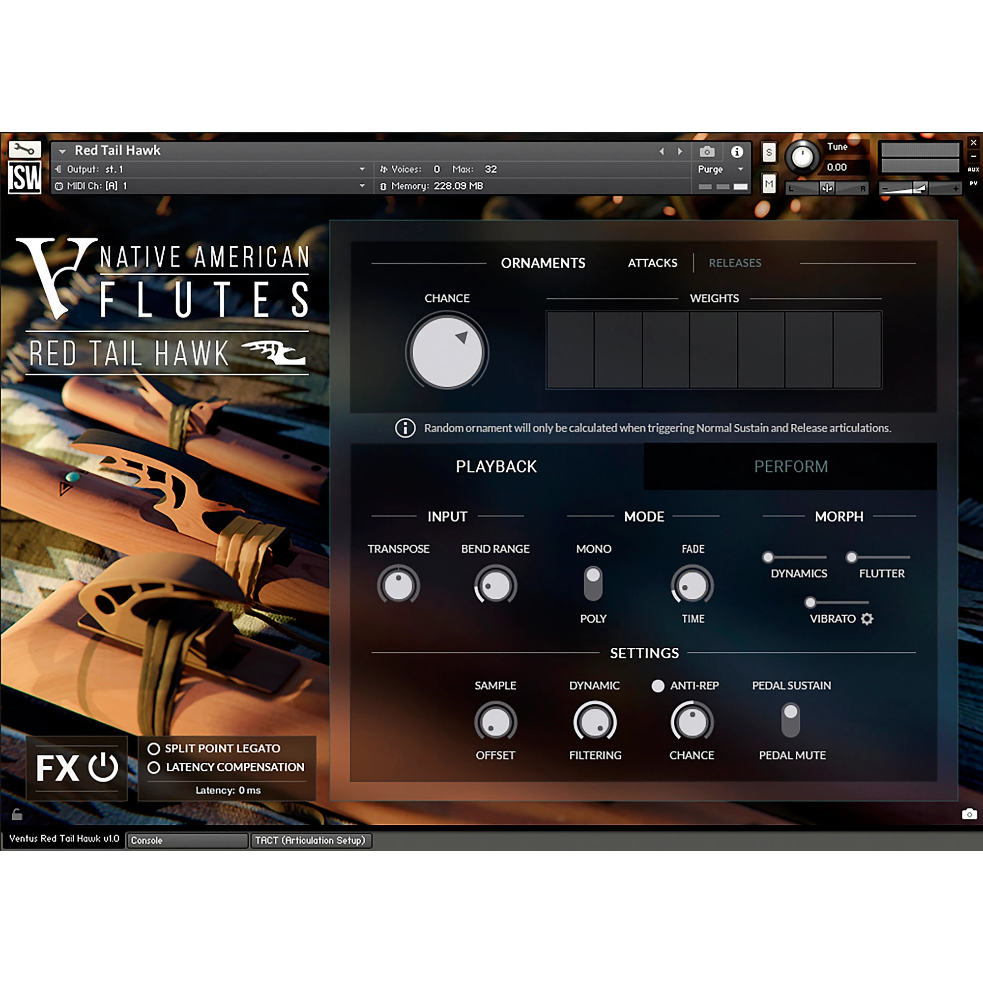 美洲长笛音色 Impact Soundworks Ventus Native American Flutes