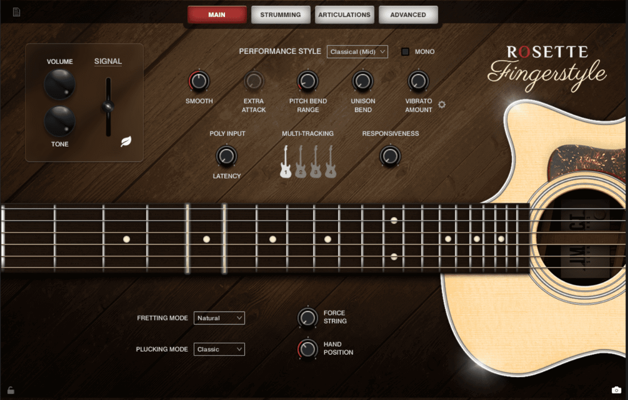 泰勒414ce木吉他 Impact Soundworks Rosette Fingerstyle