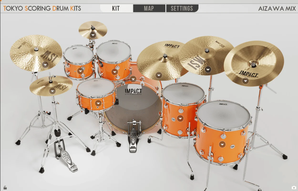 东京电影打击乐 Impact Soundworks Tokyo Scoring Drum Kits