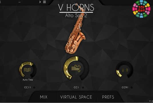 中音萨克斯管 Acousticsamples VHorns Alto Saxophones v1.3.0 For UVI Falcon