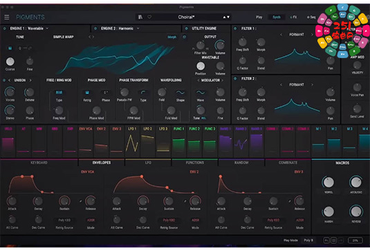 混合电子合成器 Arturia Pigments 5 v5.0.4 CE Win