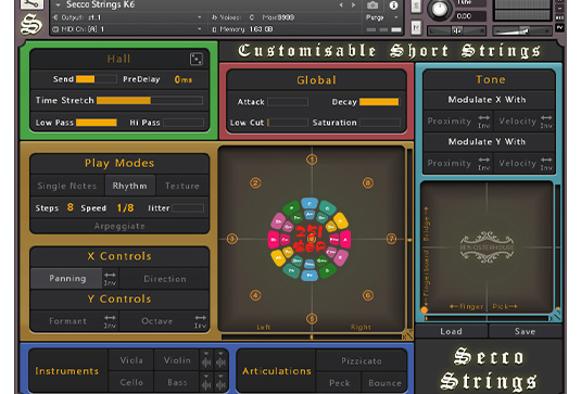 可定制短弦乐 Ben Osterhouse Secco Strings v1.2