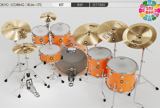 东京电影打击乐 Impact Soundworks Tokyo Scoring Drum Kits