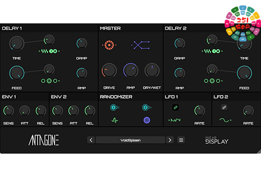 双延迟插件 Inear Display Antagone v1.3.0