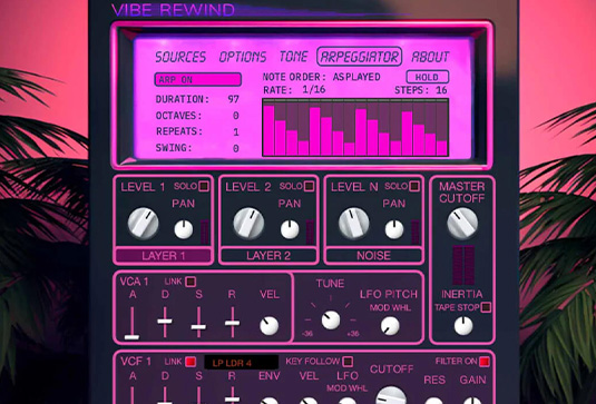 磁带模拟合成器 Kael Alden Vibe Rewind