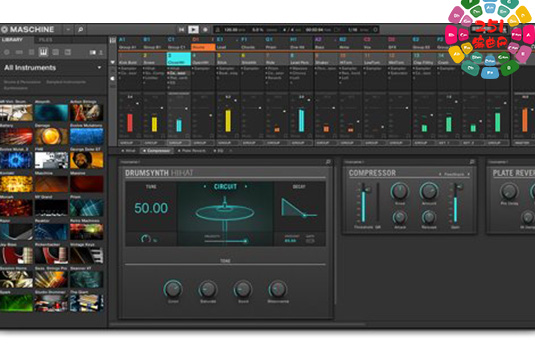 节奏音乐制作软件 Native Instruments Maschine v2.18.1