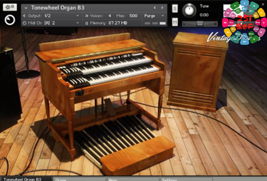 经典管风琴 Native Instruments Vintage Organs v1.5.2