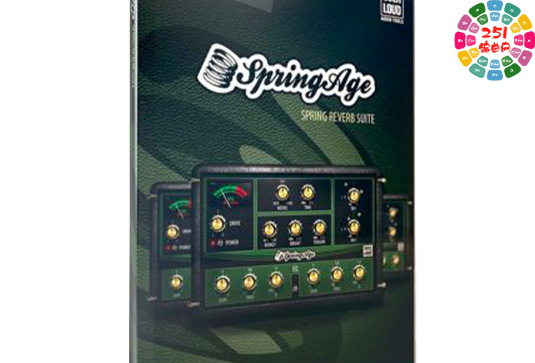 卷积弹簧混响插件 Overloud SpringAge v1.5.4 R2R