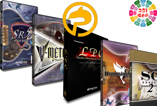 Prominy 系列吉他贝斯全套合集(全家桶)(包含Hummingbird LPC Clean SC Virtual Electric Guitar LPC Electric Distortion Guitar V-Metal Guitar SR5 Rock Bass 2 SC Electric Guitar 2)