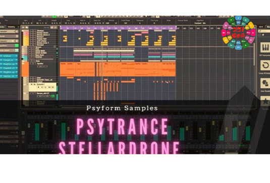 Psytrance工程模版 Psyform Samples Psytrance Cubase Template Stellardrone Project