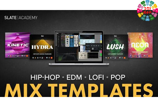 4套嘻哈电音混音模版合集 Slate Digital Pro Mix Template