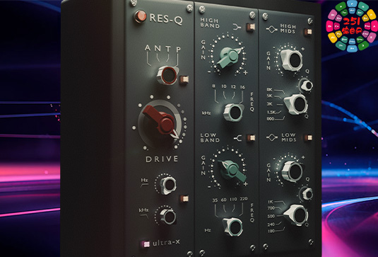 经典均衡器模拟插件 Tone Empire RES-Q v1.0.2 Mac MORiA