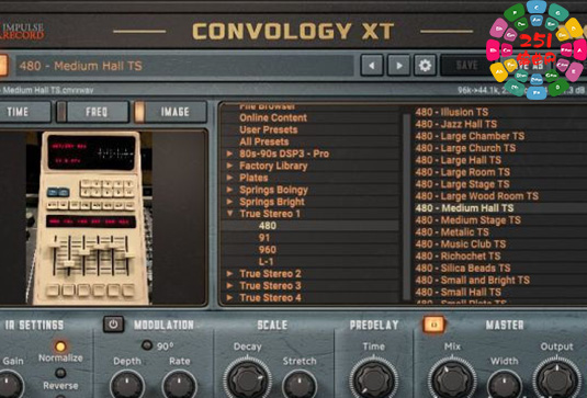卷积混响效果器 Wave Arts Convology XT Complete v1.33 Win