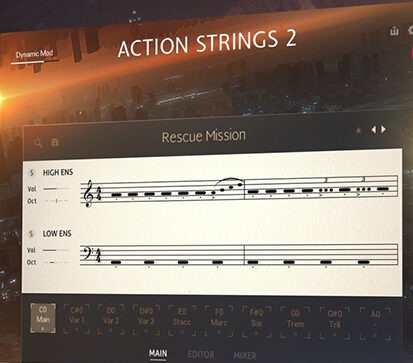 电影节奏弦乐 Native Instruments Action Strings 2 v1.2.0