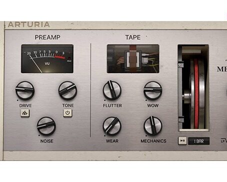 低保真效果插件 Arturia Tape MELLO-FI v1.4.0 TC Win